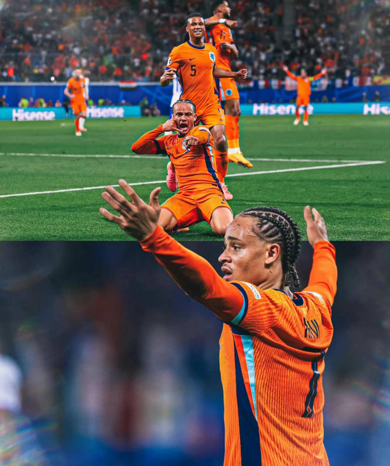 荷兰王国队大获全胜，备战决赛赛季